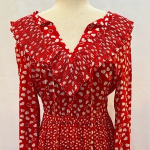 Valentine’s midi dress from & other stories size 6